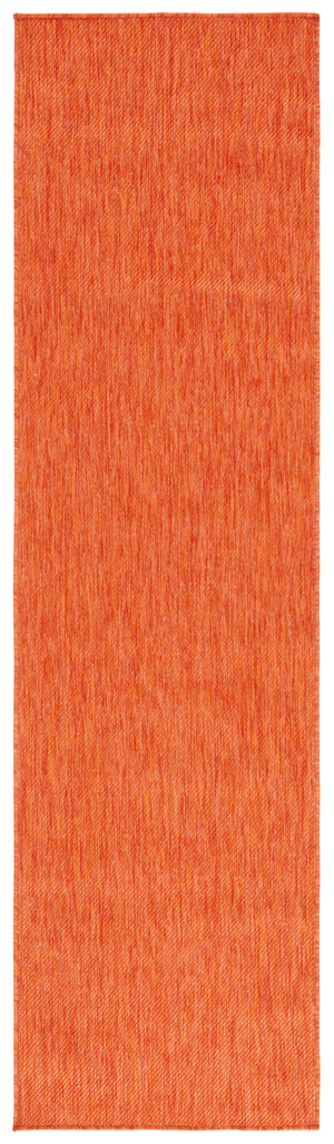 Safavieh Beach House Vibrant Indoor/Outdoor Area Rug - Luxurious, Durable, And Stylish For Any Space Orange 85% Polypropylene,15% Polyester Bhs274p-4