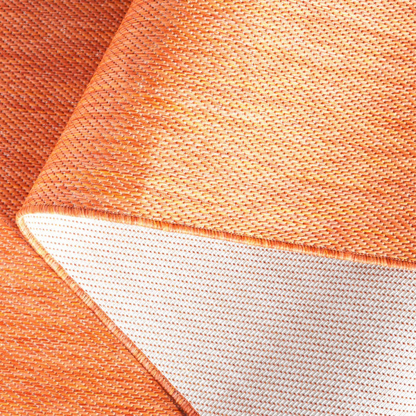 Safavieh Beach House 274m Indoor/Outdoor Area Rug - Stylish, Durable, And Perfect For Coastal Décor Spaces Orange 85% Polypropylene,15% Polyester Bhs274p-28