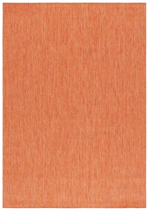 Safavieh Beach House 274m Indoor/Outdoor Area Rug - Stylish, Durable, And Perfect For Coastal Décor Spaces Orange 85% Polypropylene,15% Polyester Bhs274p-28