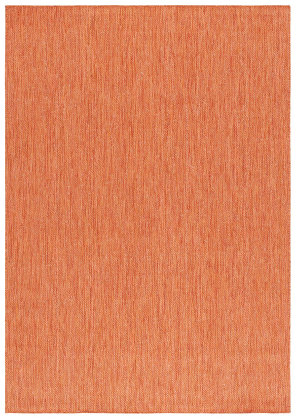 Safavieh Beach House 274m Indoor/Outdoor Area Rug - Stylish, Durable, And Perfect For Coastal Décor Spaces Orange 85% Polypropylene,15% Polyester Bhs274p-28