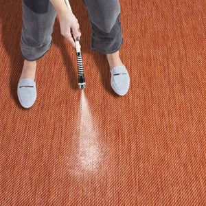 Safavieh Beach House 274m Indoor/Outdoor Area Rug - Stylish, Durable, And Perfect For Coastal Décor Spaces Orange 85% Polypropylene,15% Polyester Bhs274p-28