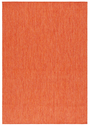 Safavieh Beach House 274m Indoor/Outdoor Area Rug - Stylish, Durable, And Perfect For Coastal Décor Spaces Orange 85% Polypropylene,15% Polyester Bhs274p-28