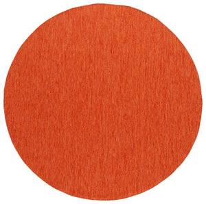 Safavieh Beach House 274m Indoor/Outdoor Area Rug - Stylish, Durable, And Perfect For Coastal Décor Spaces Orange 85% Polypropylene,15% Polyester Bhs274p-28