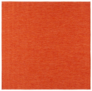 Safavieh Beach House 274m Indoor/Outdoor Area Rug - Stylish, Durable, And Perfect For Coastal Décor Spaces Orange 85% Polypropylene,15% Polyester Bhs274p-28