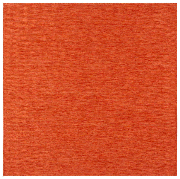 Safavieh Beach House 274m Indoor/Outdoor Area Rug - Stylish, Durable, And Perfect For Coastal Décor Spaces Orange 85% Polypropylene,15% Polyester Bhs274p-28