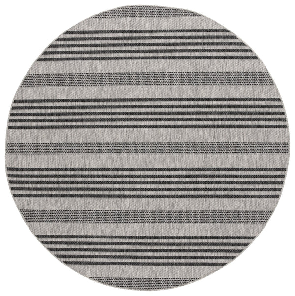 Safavieh Beach Elegant Grey Charcoal Runner Rug – Durable, Stylish, And Oeko-tex Certified For Indoor Outdoor Use Grey ,Charcoal 85% Polypropylene,15% Polyester Bhs278f-9