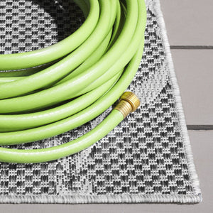 Safavieh Beach House Modern Area Rug - Elegant Charcoal And Grey Design For Indoor & Outdoor Spaces Charcoal ,Grey 85% Polypropylene,15% Polyester Bhs280h-5