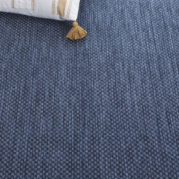 Safavieh Beach House Power Loomed Polypropylene Accent Rug Coastal Calm for Modern Interiors Blue 3'-0" x 5'-0" BHS286M-3