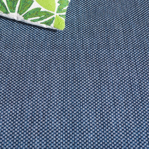 Safavieh Beach Indoor/Outdoor Area Rug - Elegant Blue And Ivory Design For Timeless Charm And Durability Blue ,Ivory 85% Polypropylene,15% Polyester Bhs286m-26