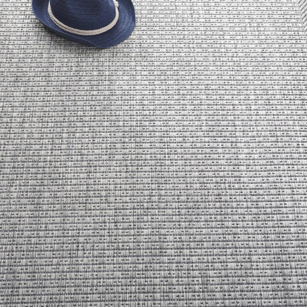 Safavieh Beach Area Rug: Elegant Power-loomed Design For Indoor & Outdoor Spaces - Durable, Oeko-tex Certified Grey ,Charcoal 85% Polypropylene,15% Polyester Bhs290f-4