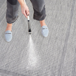 Safavieh Beach Area Rug: Elegant Power-loomed Design For Indoor & Outdoor Spaces - Durable, Oeko-tex Certified Grey ,Charcoal 85% Polypropylene,15% Polyester Bhs290f-4