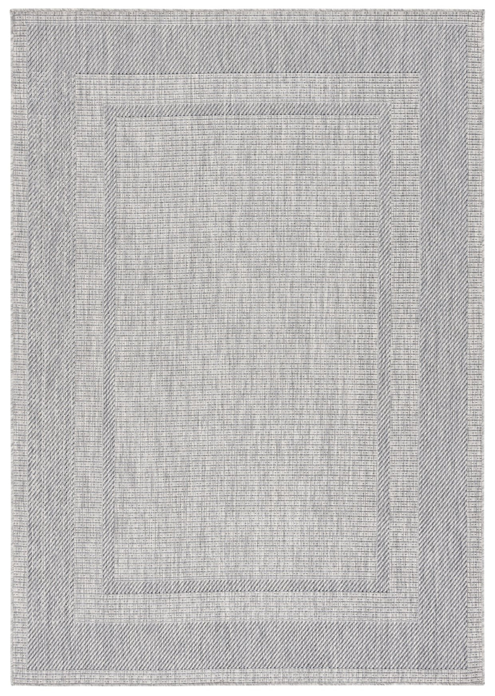 Safavieh Beach Area Rug: Elegant Power-loomed Design For Indoor & Outdoor Spaces - Durable, Oeko-tex Certified Grey ,Charcoal 85% Polypropylene,15% Polyester Bhs290f-4