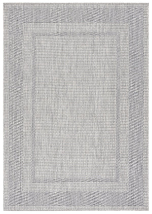 Safavieh Beach Area Rug: Elegant Power-loomed Design For Indoor & Outdoor Spaces - Durable, Oeko-tex Certified Grey ,Charcoal 85% Polypropylene,15% Polyester Bhs290f-4
