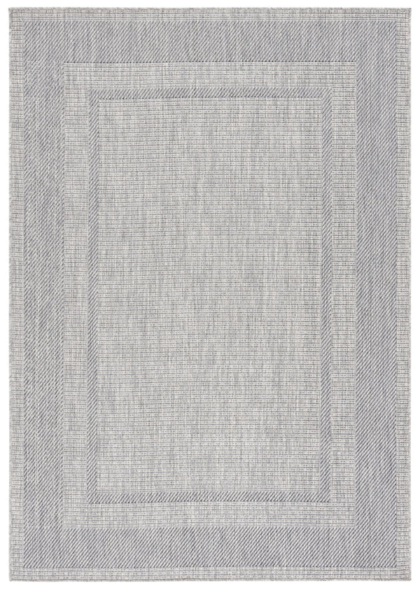 Safavieh Beach Area Rug: Elegant Power-loomed Design For Indoor & Outdoor Spaces - Durable, Oeko-tex Certified Grey ,Charcoal 85% Polypropylene,15% Polyester Bhs290f-4