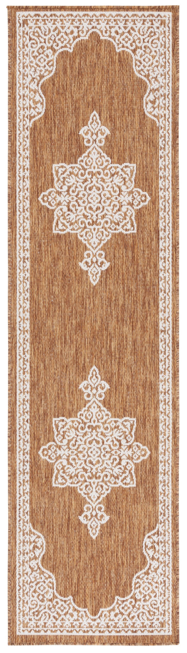 Safavieh Beach Luxury Charcoal And Ivory Area Rug – Stunning Turkish Design For Indoor And Outdoor Spaces Brown ,Ivory 85% Polypropylene,15% Polyester Bhs292t-7r