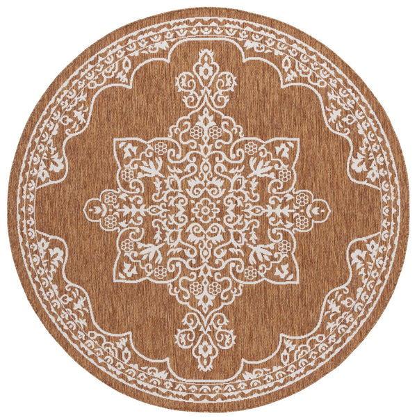 Safavieh Beach Luxury Charcoal And Ivory Area Rug – Stunning Turkish Design For Indoor And Outdoor Spaces Brown ,Ivory 85% Polypropylene,15% Polyester Bhs292t-7r