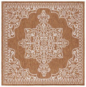 Safavieh Beach Luxury Charcoal And Ivory Area Rug – Stunning Turkish Design For Indoor And Outdoor Spaces Brown ,Ivory 85% Polypropylene,15% Polyester Bhs292t-7r