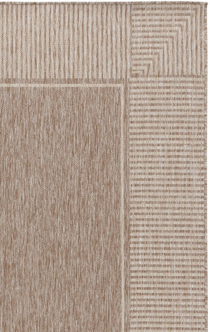 Safavieh Beach Round Beige Rug — Power-Loomed In Turkey, Low-Profile Soft Poly Blend For Coastal Calm And Durability 6'-7" x 6'-7" BHS300B-7R