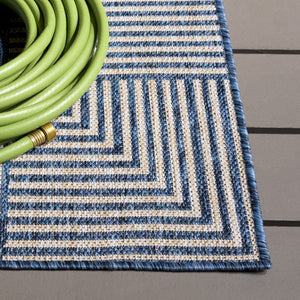 Safavieh Beach House Power Loomed Turkish Polypropylene Rug for Coastal Living Spaces BHS300M-4