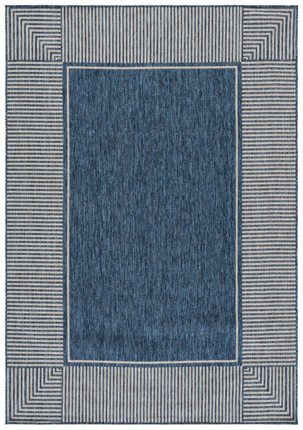 Safavieh Beach House Power Loomed Solid Area Rug Low Pile Polypropylene Blend for Living Rooms BHS300M-5