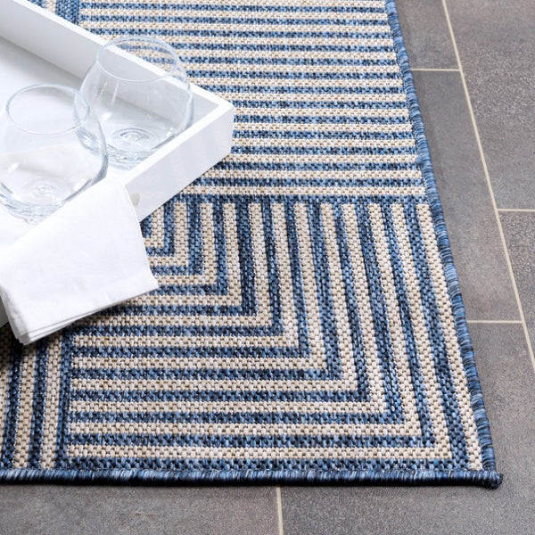 Safavieh Beach House Power Loomed Solid Area Rug Low Pile Polypropylene Blend for Living Rooms BHS300M-5