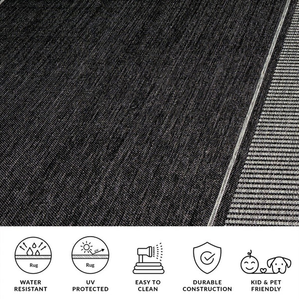 Safavieh Beach House Power Loomed Polypropylene Area Rug for Modern Living and Dining Rooms BHS300Z-5