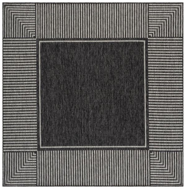 Safavieh Beach House Power Loomed Polypropylene Area Rug Low Pile Neutral Living Room Accent BHS300Z-7SQ