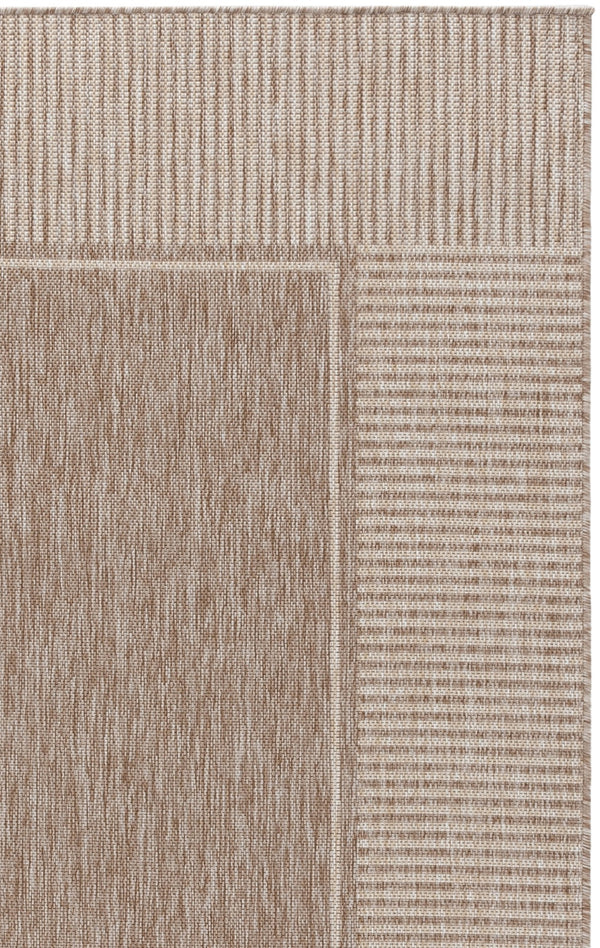 Safavieh Beach Low-Profile Beige Area Rug For Coastal Modern Homes — Durable, Stain-Resistant, Soft Underfoot, Power-Loomed In Turkey 5'-3" x 7'-6" BHS302B-5