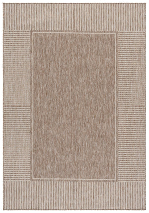 Safavieh Beach Low-Profile Beige Area Rug For Coastal Modern Homes — Durable, Stain-Resistant, Soft Underfoot, Power-Loomed In Turkey 5'-3" x 7'-6" BHS302B-5