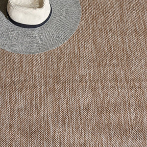 Safavieh Beach House Solid Beige Power Loomed Polypropylene Low Pile Living Room Area Rug BHS302B-9