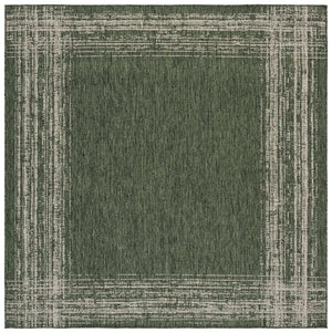 Safavieh Beach House Coastal Runner Rug Polypropylene Blend for Hallways and Entryways 6'-7" x 6'-7" (Square) BHS304Y-7SQ