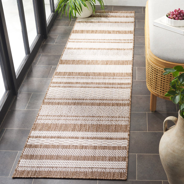 Safavieh Beach Area Rug - Elegant Power-loomed Design In Navy And Ivory For Stylish Indoor & Outdoor Spaces Navy ,Ivory Polypropylene Bhs410n-5