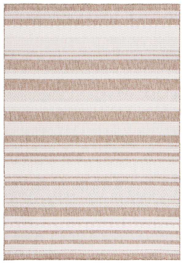 Safavieh Beach Area Rug - Elegant Power-loomed Design In Navy And Ivory For Stylish Indoor & Outdoor Spaces Navy ,Ivory Polypropylene Bhs410n-5