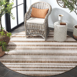 Safavieh Beach Area Rug - Elegant Power-loomed Design In Navy And Ivory For Stylish Indoor & Outdoor Spaces Navy ,Ivory Polypropylene Bhs410n-5