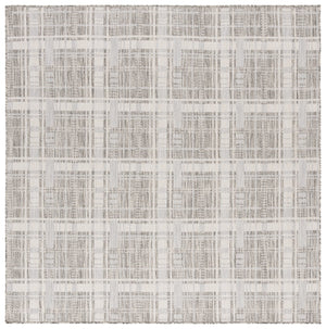 Safavieh Beach Modern Elegance Grey And Ivory Square Area Rug For Indoor And Outdoor Spaces – Durable Style Grey ,Ivory Polypropylene Bhs412f-7sq