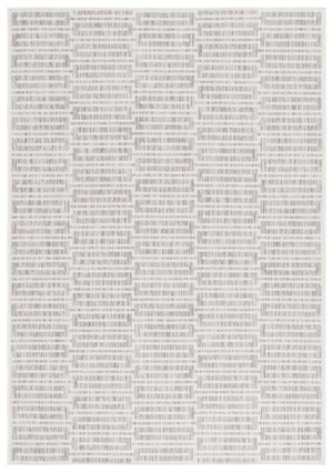 Safavieh Beach Area Rug - Timeless Grey & Ivory Geometric Design, Durable Indoor/Outdoor Comfort For Any Space Grey ,Ivory Polypropylene Bhs418f-4