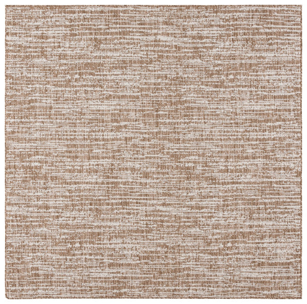Safavieh Beach House Elegant Grey And Ivory Area Rug - Plush Comfort And Timeless Design For Any Space Brown ,Ivory Polypropylene Bhs424t-7sq