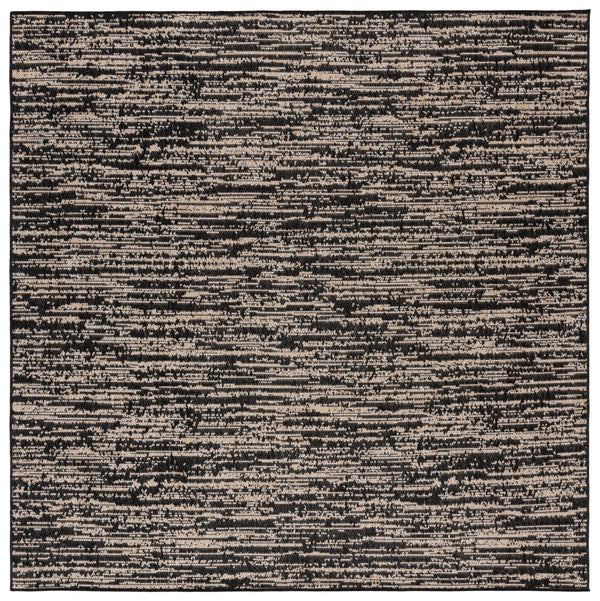 Safavieh Beach House Elegant Grey And Ivory Area Rug - Plush Comfort And Timeless Design For Any Space Black ,Beige Polypropylene Bhs424z-7r
