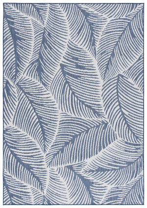 Safavieh Beach Elegant Navy And Ivory Area Rug – Durable, Nature-inspired Design For Indoor And Outdoor Use Navy ,Ivory Polypropylene Bhs426n-28