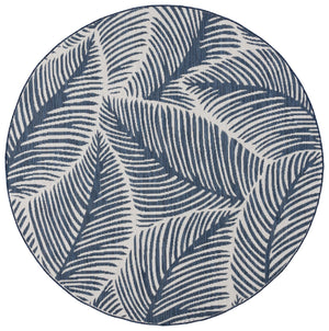 Safavieh Beach Elegant Navy And Ivory Area Rug – Durable, Nature-inspired Design For Indoor And Outdoor Use Navy ,Ivory Polypropylene Bhs426n-28