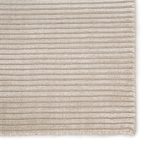 Jaipur Living Basis Basis Bi03 Handwoven Handmade 60% Wool 40% Viscose Solids Solid Indoor Rug Light Gray, Taupe 60% Wool 40% Viscose Rug158209