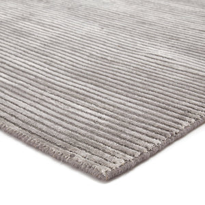 Jaipur Living Basis Basis Bi05 Handwoven Handmade 60% Wool 40% Viscose Solids Solid Indoor Rug Gray, Silver 60% Wool 40% Viscose Rug100324