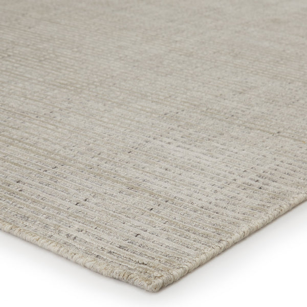 Jaipur Living Basis Basis Bi29 Handwoven Handmade 60% Wool 40% Viscose Solids Solid Indoor Rug Gray, Light Taupe 60% Wool 40% Viscose Rug139411