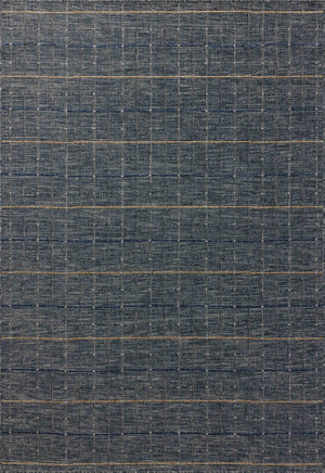 Loloi Birch BIR-02 Power Loomed Indoor/Outdoor Area Rug Sky ,Wheat 100% Polypropylene Pile BIRCBIR-02SCWT5073