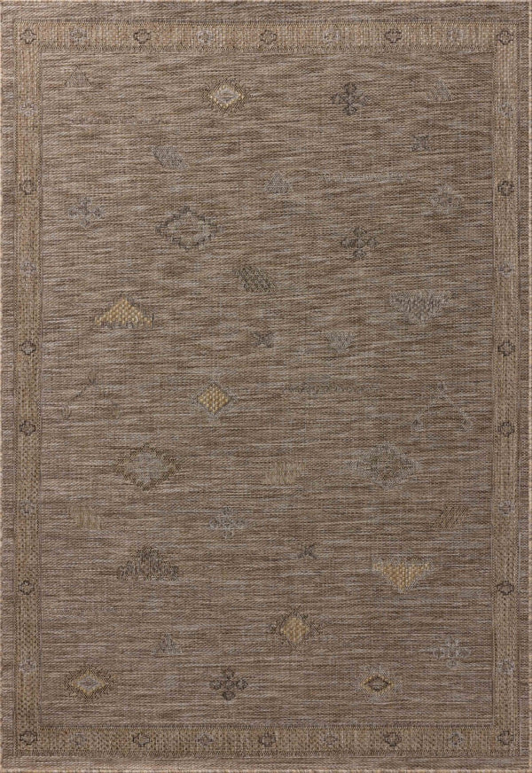 Loloi Birch BIR-03 Power Loomed Indoor/Outdoor Area Rug Natural ,Sand 100% Polypropylene Pile BIRCBIR-03NASA6794
