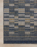 Loloi Birch BIR-04 Power Loomed Indoor/Outdoor Accent Rug Denim ,Gold 100% Polypropylene Pile BIRCBIR-04DEGO2339