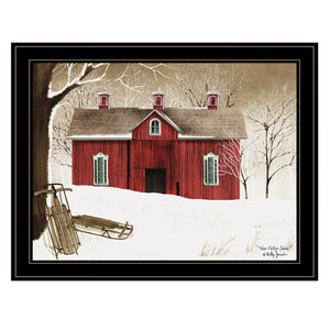 English Elm Trendy Decor 4u Billy Jacobs Winter Pastoral Framed Print Farmhouse Wall Art B06785229