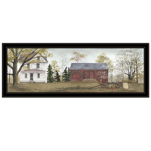 English Elm Trendy Decor 4u Billy Jacobs Botanical Farmhouse Framed Print Ready to Hang Wall Art B06787477