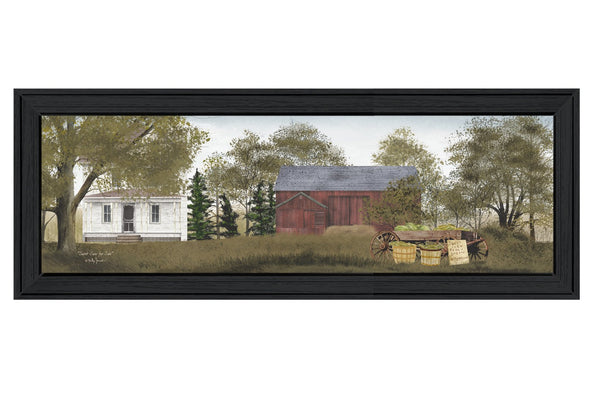 English Elm Trendy Decor 4u Billy Jacobs Corn Harvest Framed Art Rustic Farmhouse Wall Print B06785438
