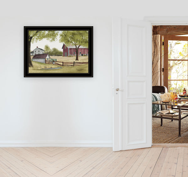 English Elm Trendy Decor 4u Billy Jacobs Rustic Farmhouse Framed Print Ready to Hang Wall Art B06785474
